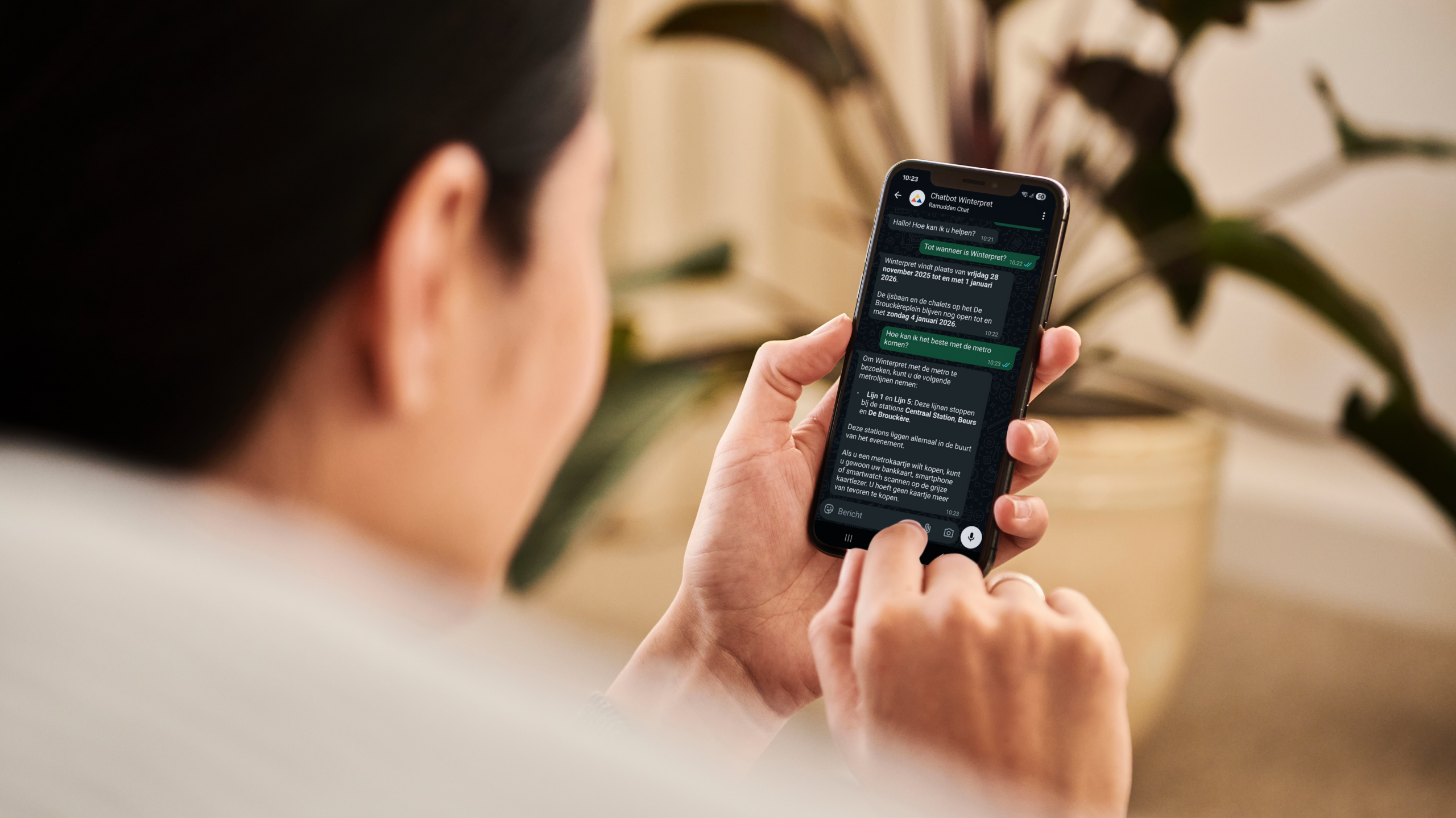 Ramudden Whatsapp chatbot