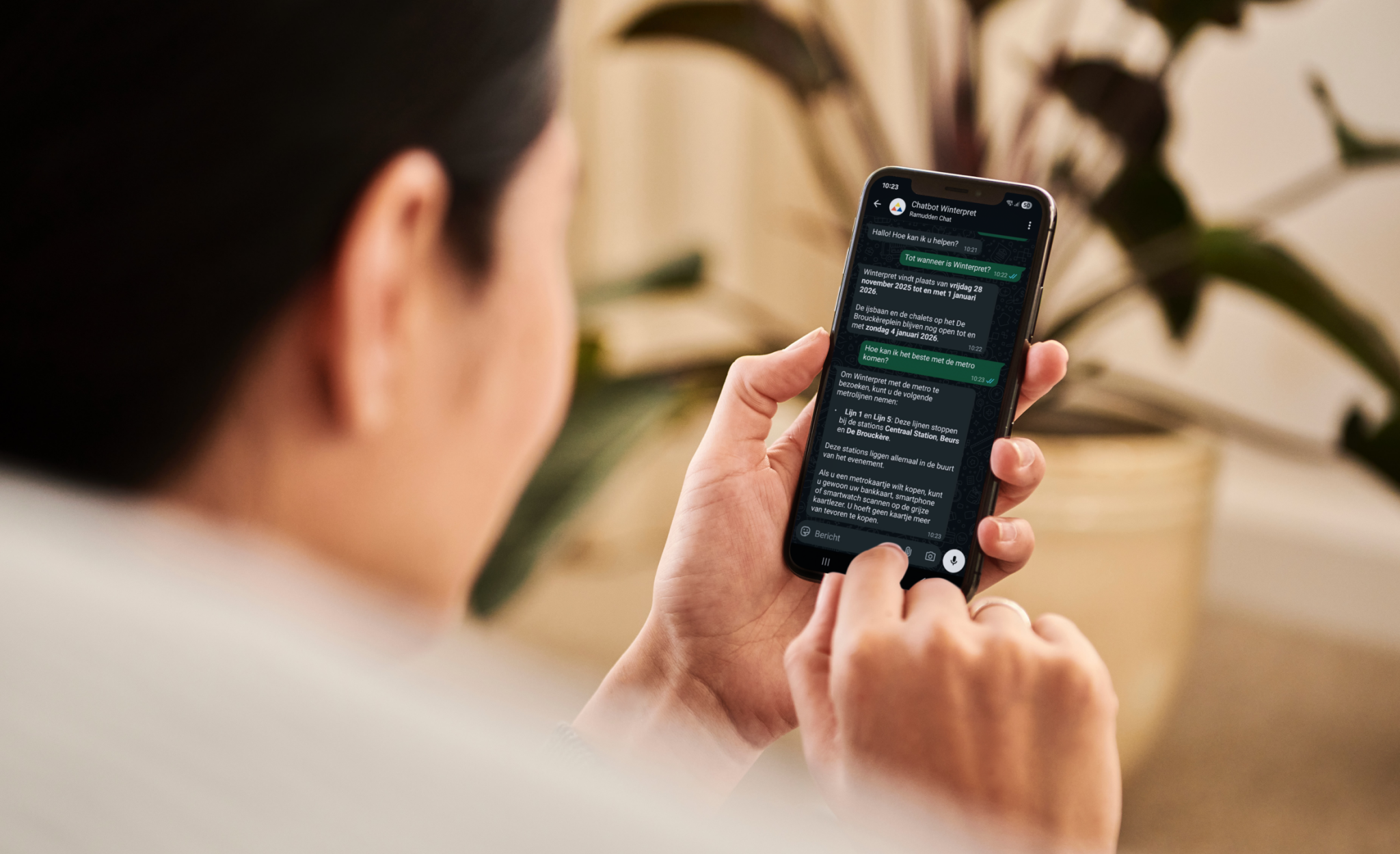 Ramudden WhatsApp-chatbot